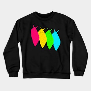 Giant African land snail (Lissachatina fulica) colorful Crewneck Sweatshirt